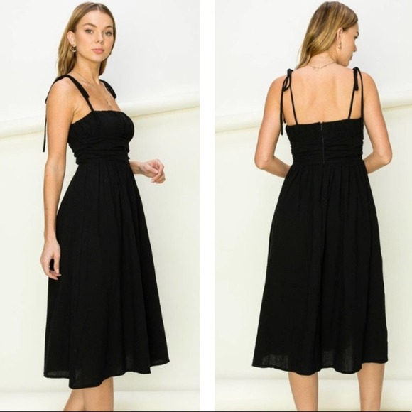 Perfect Timing Pleated A-Line Dress - Picture 2 of 4